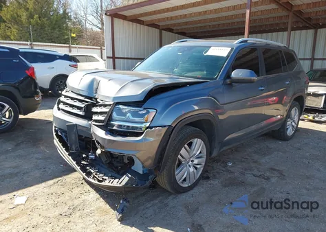 2019 Volkswagen Atlas 3.6L V6 Se W/Technology from USA, damaged, VIN 1V2UR2CA9KC566634